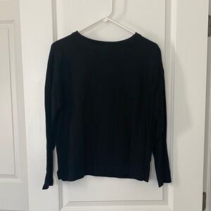 Old Navy Black Long Sleeve Tee
